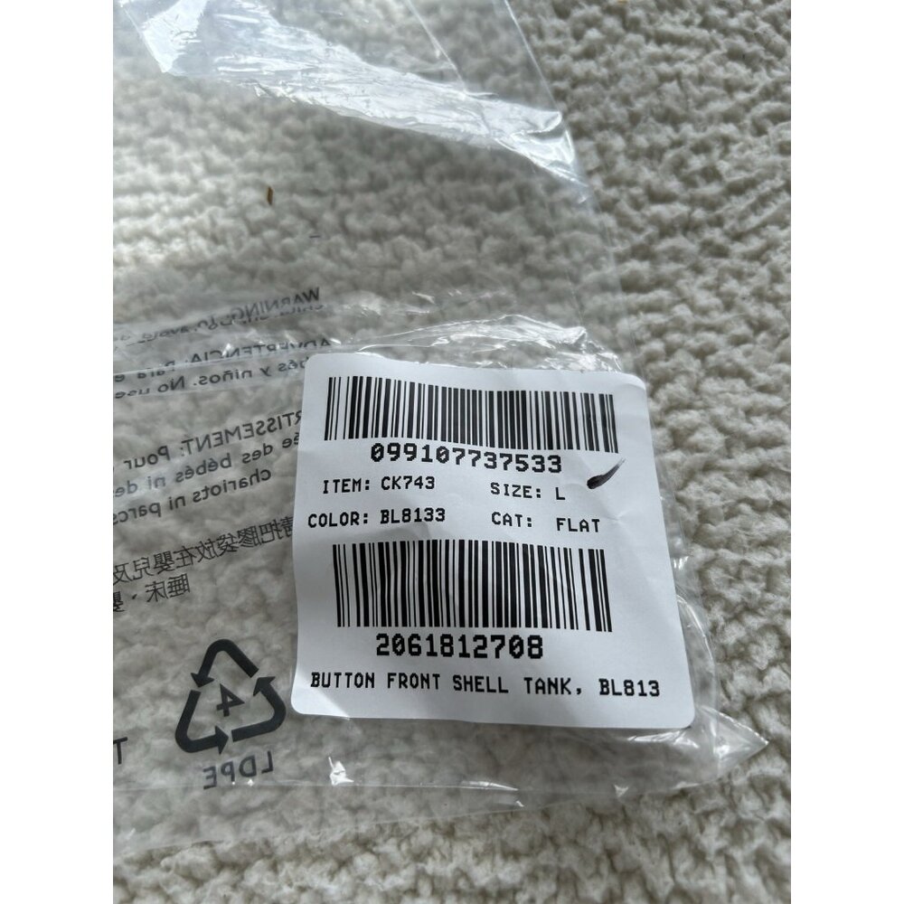 J. Crew Linen-blend Button-front Shell Tank Top N… - image 9